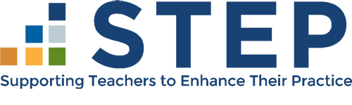STEP program Logo - Supporting Teachers to Enhance their Practice